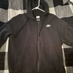 Nike Black zip up jacket